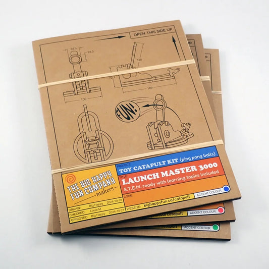 Launchmaster Catapult Kit ~ A DIY Toy for Active Learning