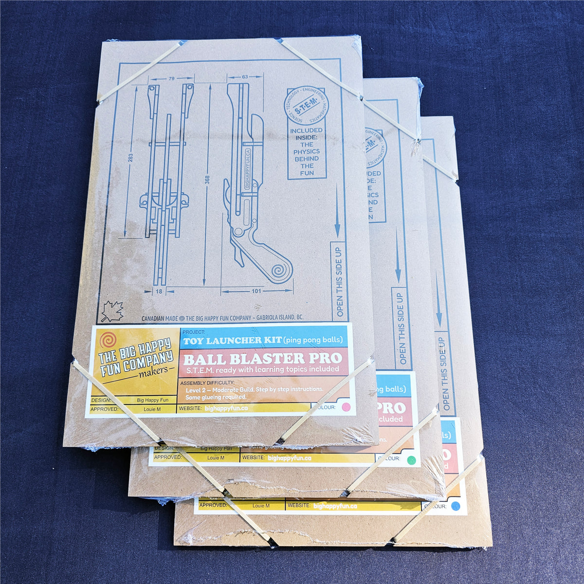 Ball Blaster Pro Launcher Kit ~ A DIY Toy for Active Learning