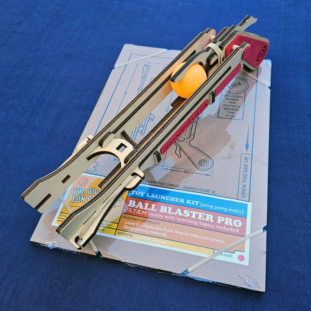 Ball Blaster Pro Launcher Kit ~ A DIY Toy for Active Learning
