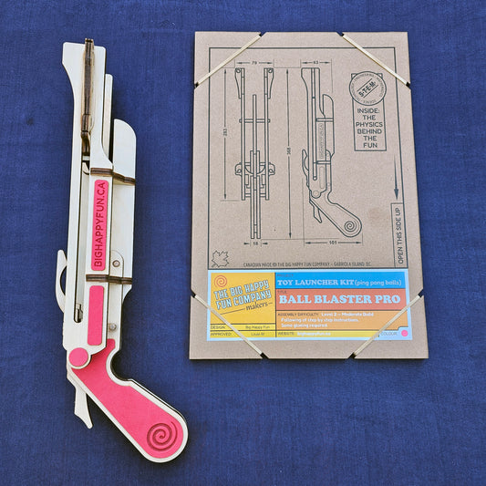 Ball Blaster Pro Launcher Kit ~ A DIY Toy for Active Learning