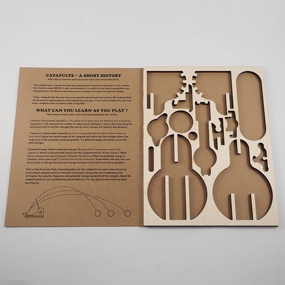 Launchmaster Catapult Kit ~ A DIY Toy for Active Learning